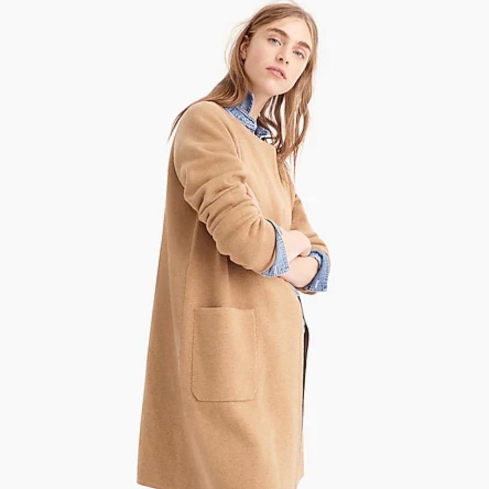 Jcrew sweater jacket